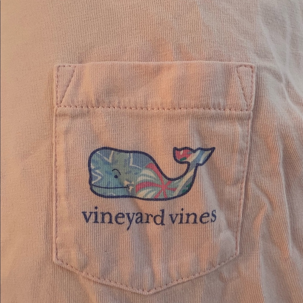 Pink Vineyard Vines Tee